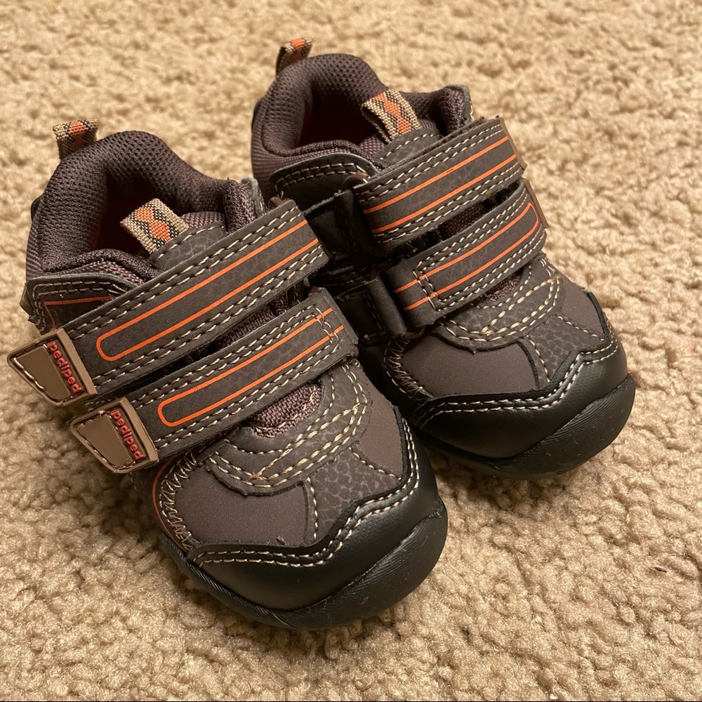 Pediped Brown and Orange Shoes